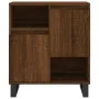 Aparador madera contrachapada marrón roble 60x35x70 cm de vidaXL, Aparadores - Ref: Foro24-831203, Precio: 67,60 €, Descuento: %