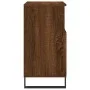Aparador madera contrachapada marrón roble 60x35x70 cm de vidaXL, Aparadores - Ref: Foro24-831203, Precio: 67,60 €, Descuento: %