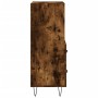 Aparador madera de ingeniería roble ahumado 34,5x34x90 cm de vidaXL, Aparadores - Ref: Foro24-828665, Precio: 50,81 €, Descue...