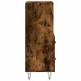 Sideboard aus geräuchertem Eichenholzwerkstoff, 34,5 x 34 x 90 cm von vidaXL, Sideboards - Ref: Foro24-828665, Preis: 50,31 €...