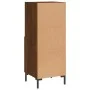 Oak brown engineered wood sideboard 34.5x34x90 cm by vidaXL, Sideboards - Ref: Foro24-828675, Price: 56,57 €, Discount: %