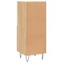 Aparador madera contrachapada color roble Sonoma 34,5x34x90 cm de vidaXL, Aparadores - Ref: Foro24-828663, Precio: 50,72 €, D...