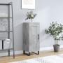 Aparador de madera contrachapada gris hormigón 34,5x34x90 cm de vidaXL, Aparadores - Ref: Foro24-830472, Precio: 62,75 €, Des...