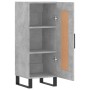 Aparador de madera contrachapada gris hormigón 34,5x34x90 cm de vidaXL, Aparadores - Ref: Foro24-830472, Precio: 62,75 €, Des...