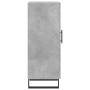 Aparador de madera contrachapada gris hormigón 34,5x34x90 cm de vidaXL, Aparadores - Ref: Foro24-830472, Precio: 62,75 €, Des...