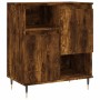 Aparador madera contrachapada color roble ahumado 60x35x70 cm de vidaXL, Aparadores - Ref: Foro24-831185, Precio: 66,26 €, De...
