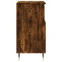 Aparador madera contrachapada color roble ahumado 60x35x70 cm de vidaXL, Aparadores - Ref: Foro24-831185, Precio: 66,26 €, De...