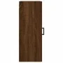 Armario de pared marrón roble 34,5x34x90 cm de vidaXL, Aparadores - Ref: Foro24-828859, Precio: 45,86 €, Descuento: %