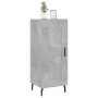 Aparador de madera contrachapada gris hormigón 34,5x34x90 cm de vidaXL, Aparadores - Ref: Foro24-830464, Precio: 61,09 €, Des...