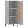 Aparador de madera contrachapada gris hormigón 34,5x34x90 cm de vidaXL, Aparadores - Ref: Foro24-830464, Precio: 61,86 €, Des...