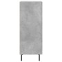 Aparador de madera contrachapada gris hormigón 34,5x34x90 cm de vidaXL, Aparadores - Ref: Foro24-830464, Precio: 61,86 €, Des...