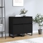 Aparadores 2 uds madera de ingeniería negro 40x35x70 cm de vidaXL, Aparadores - Ref: Foro24-831167, Precio: 104,42 €, Descuen...