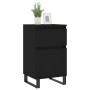 Aparadores 2 uds madera de ingeniería negro 40x35x70 cm de vidaXL, Aparadores - Ref: Foro24-831167, Precio: 104,42 €, Descuen...