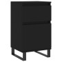 Aparadores 2 uds madera de ingeniería negro 40x35x70 cm de vidaXL, Aparadores - Ref: Foro24-831167, Precio: 104,42 €, Descuen...