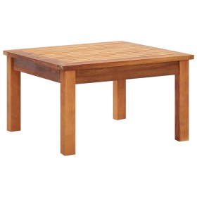 Mesa de centro de jardín madera maciza de acacia 60x60x36 cm en Mesas de jardín | Comprar online en Foru.es