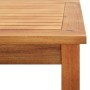 Mesa de centro de jardín madera maciza de acacia 60x60x36 cm en Mesas de jardín | Comprar online en Foru.es
