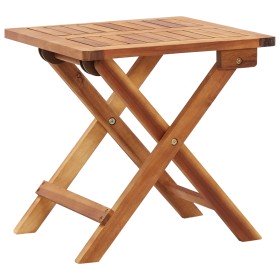 Mesa de centro plegable de jardín madera de acacia 40x40x40 cm en Mesas de jardín | Comprar online en Foru.es