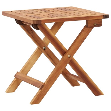Mesa de centro plegable de jardín madera de acacia 40x40x40 cm en Mesas de jardín | Comprar online en Foru.es