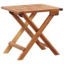Mesa de centro plegable de jardín madera de acacia 40x40x40 cm en Mesas de jardín | Comprar online en Foru.es