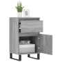 Aparadores 2 uds madera de ingeniería gris Sonoma 40x35x70 cm de vidaXL, Aparadores - Ref: Foro24-831177, Precio: 104,05 €, D...