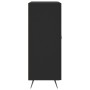 Aparador de madera de ingeniería negro 69,5x34x90 cm de vidaXL, Aparadores - Ref: Foro24-830229, Precio: 99,00 €, Descuento: %