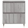 Aparador de madera contrachapada gris Sonoma 60x35x70 cm de vidaXL, Aparadores - Ref: Foro24-831210, Precio: 70,18 €, Descuen...
