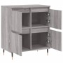 Aparador de madera contrachapada gris Sonoma 60x35x70 cm de vidaXL, Aparadores - Ref: Foro24-831210, Precio: 70,18 €, Descuen...