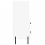 Aparador madera de ingeniería blanco 34,5x34x90 cm de vidaXL, Aparadores - Ref: Foro24-828676, Precio: 60,39 €, Descuento: %