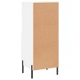 Aparador madera de ingeniería blanco 34,5x34x90 cm de vidaXL, Aparadores - Ref: Foro24-828676, Precio: 60,39 €, Descuento: %