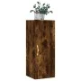 Armario de pared roble ahumado 34,5x34x90 cm de vidaXL, Aparadores - Ref: Foro24-828841, Precio: 46,49 €, Descuento: %
