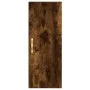 Armario de pared roble ahumado 34,5x34x90 cm de vidaXL, Aparadores - Ref: Foro24-828841, Precio: 46,49 €, Descuento: %