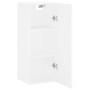 Armario de pared blanco 34,5x34x90 cm de vidaXL, Aparadores - Ref: Foro24-828836, Precio: 48,67 €, Descuento: %