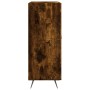 Aparador de madera de ingeniería roble ahumado 69,5x34x90 cm de vidaXL, Aparadores - Ref: Foro24-830233, Precio: 67,51 €, Des...