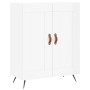 Aparador de madera contrachapada blanco brillante 69,5x34x90 cm de vidaXL, Aparadores - Ref: Foro24-830166, Precio: 69,76 €, ...