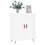 Aparador de madera contrachapada blanco brillante 69,5x34x90 cm de vidaXL, Aparadores - Ref: Foro24-830166, Precio: 69,76 €, ...