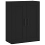 Armario de pared madera de ingeniería negro 69,5x34x90 cm de vidaXL, Aparadores - Ref: Foro24-830405, Precio: 87,18 €, Descue...