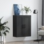 Armario de pared madera de ingeniería negro 69,5x34x90 cm de vidaXL, Aparadores - Ref: Foro24-830405, Precio: 87,18 €, Descue...