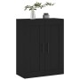 Armario de pared madera de ingeniería negro 69,5x34x90 cm de vidaXL, Aparadores - Ref: Foro24-830405, Precio: 87,18 €, Descue...