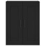 Armario de pared madera de ingeniería negro 69,5x34x90 cm de vidaXL, Aparadores - Ref: Foro24-830405, Precio: 87,18 €, Descue...