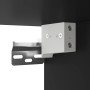 Armario de pared madera de ingeniería negro 69,5x34x90 cm de vidaXL, Aparadores - Ref: Foro24-830405, Precio: 87,18 €, Descue...