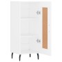 Aparador madera de ingeniería blanco 34,5x34x90 cm de vidaXL, Aparadores - Ref: Foro24-830460, Precio: 63,91 €, Descuento: %