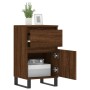 Aparador madera de ingeniería marrón roble 40x35x70 cm de vidaXL, Aparadores - Ref: Foro24-831178, Precio: 46,83 €, Descuento: %