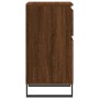 Aparador madera de ingeniería marrón roble 40x35x70 cm de vidaXL, Aparadores - Ref: Foro24-831178, Precio: 46,83 €, Descuento: %