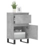 Aparadores 2 uds madera de ingeniería gris hormigón 40x35x70 cm de vidaXL, Aparadores - Ref: Foro24-831173, Precio: 74,48 €, ...