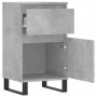 Sideboards 2 pcs concrete gray engineered wood 40x35x70 cm by vidaXL, Sideboards - Ref: Foro24-831173, Price: 73,85 €, Discou...
