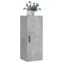 Armario de pared gris hormigón 34,5x34x90 cm de vidaXL, Aparadores - Ref: Foro24-828856, Precio: 45,35 €, Descuento: %