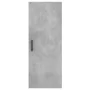 Armario de pared gris hormigón 34,5x34x90 cm de vidaXL, Aparadores - Ref: Foro24-828856, Precio: 45,35 €, Descuento: %