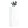 Armario de pared blanco brillante 34,5x34x90 cm de vidaXL, Aparadores - Ref: Foro24-828870, Precio: 58,87 €, Descuento: %