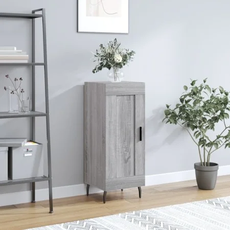 Aparador madera de ingeniería gris Sonoma 34,5x34x90 cm de vidaXL, Aparadores - Ref: Foro24-830466, Precio: 62,92 €, Descuent...