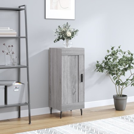 Aparador madera de ingeniería gris Sonoma 34,5x34x90 cm de vidaXL, Aparadores - Ref: Foro24-830466, Precio: 63,71 €, Descuent...
